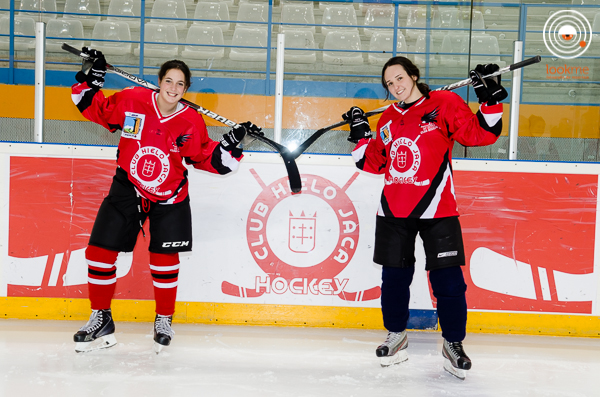 foto de hockey hielo en jaca por lookmefotos